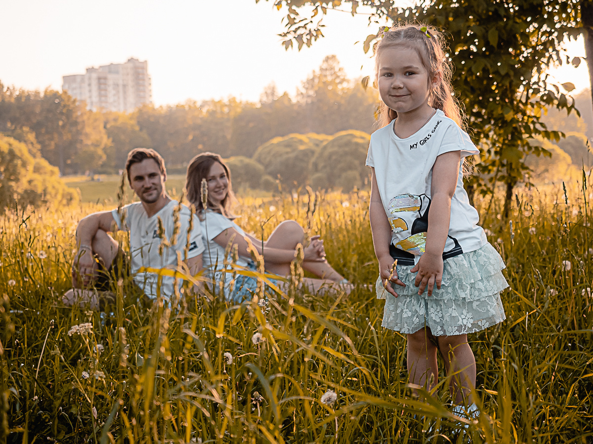 фотосессия с детьми на природе
