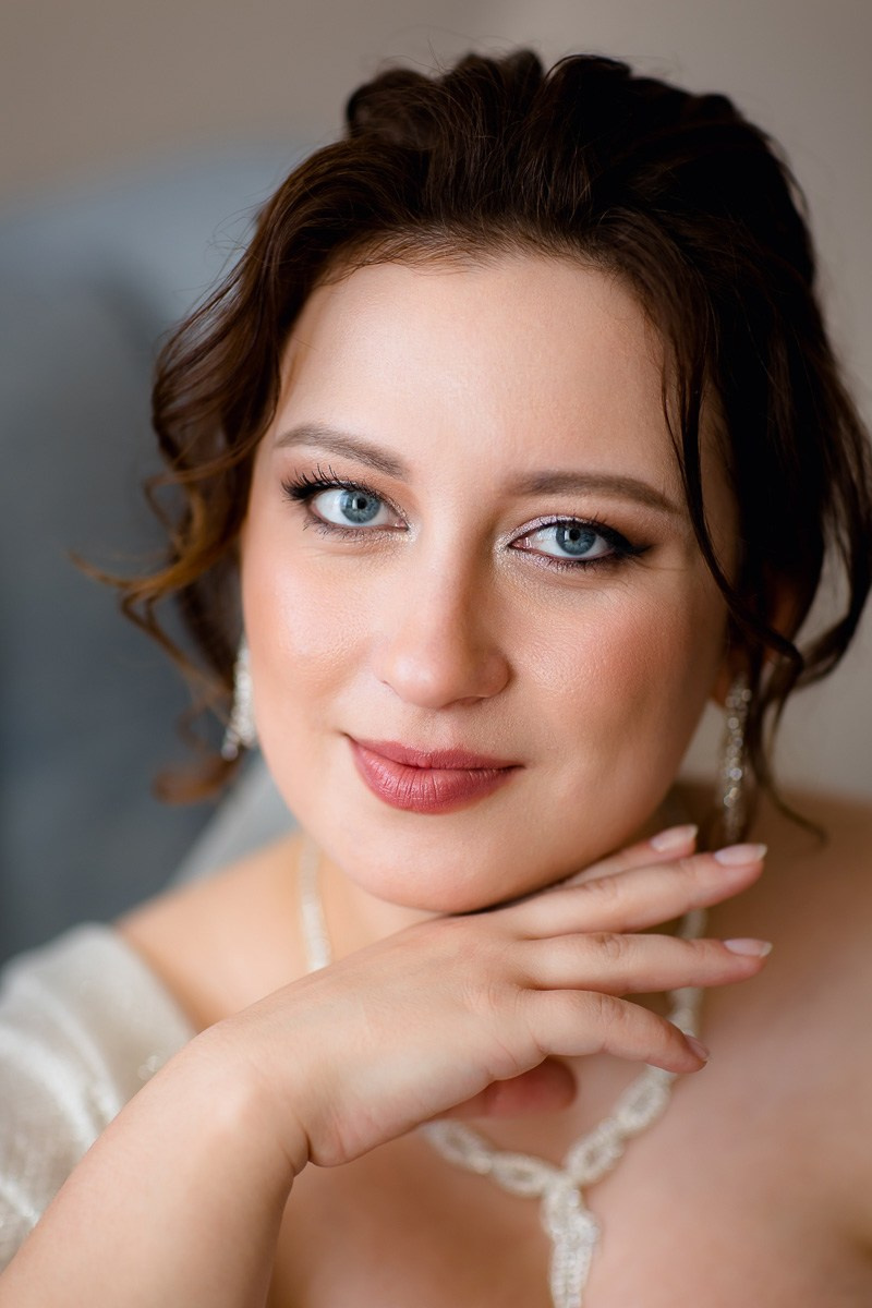 Портрет невесты супер крупный