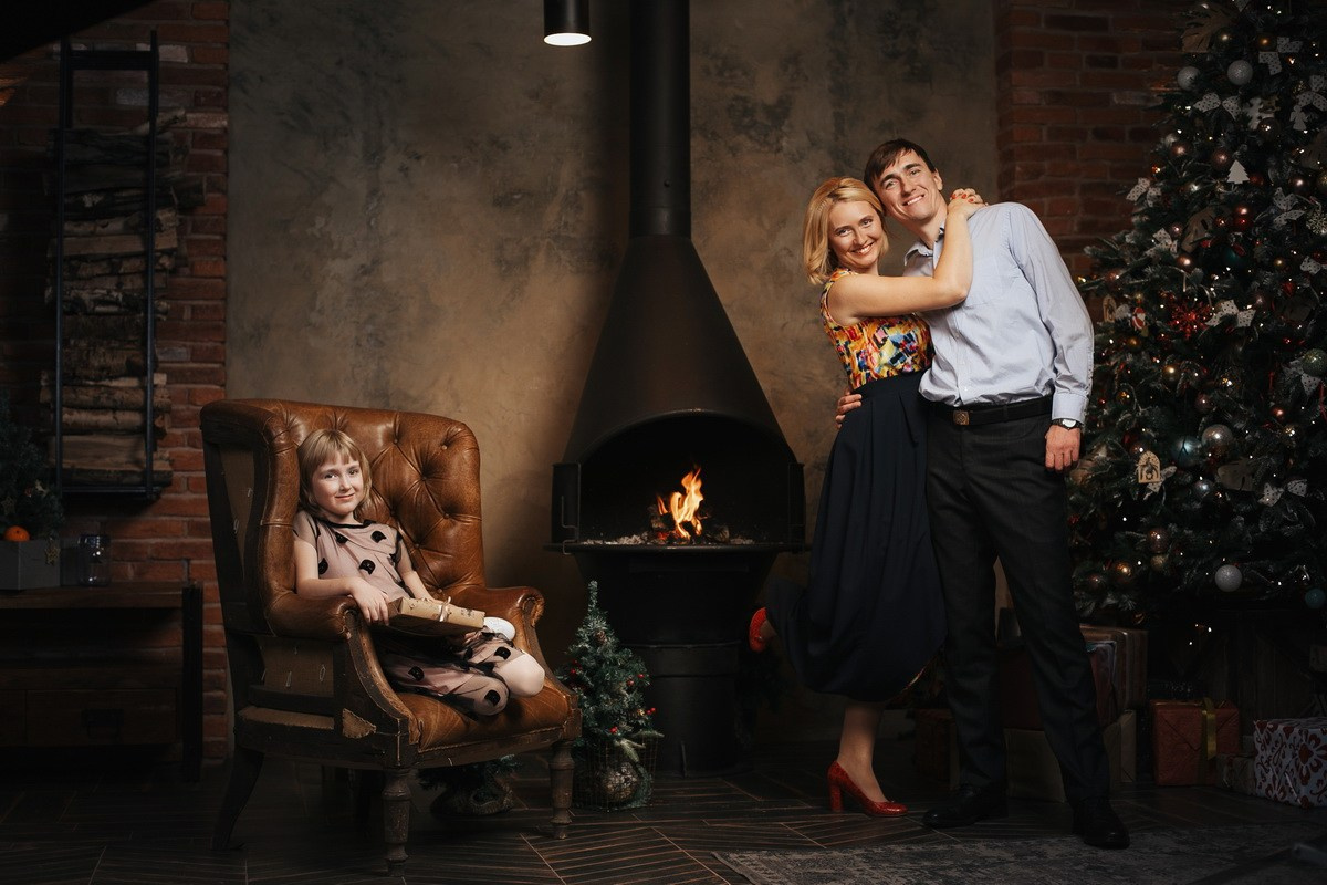 Семейная новогодняя фотосессия, фотограф Денис Шмигирилов. Фотограф крещение венчание в Петербурге! Помогает подобрать храм и посоветовал душевного батюшку в СПб