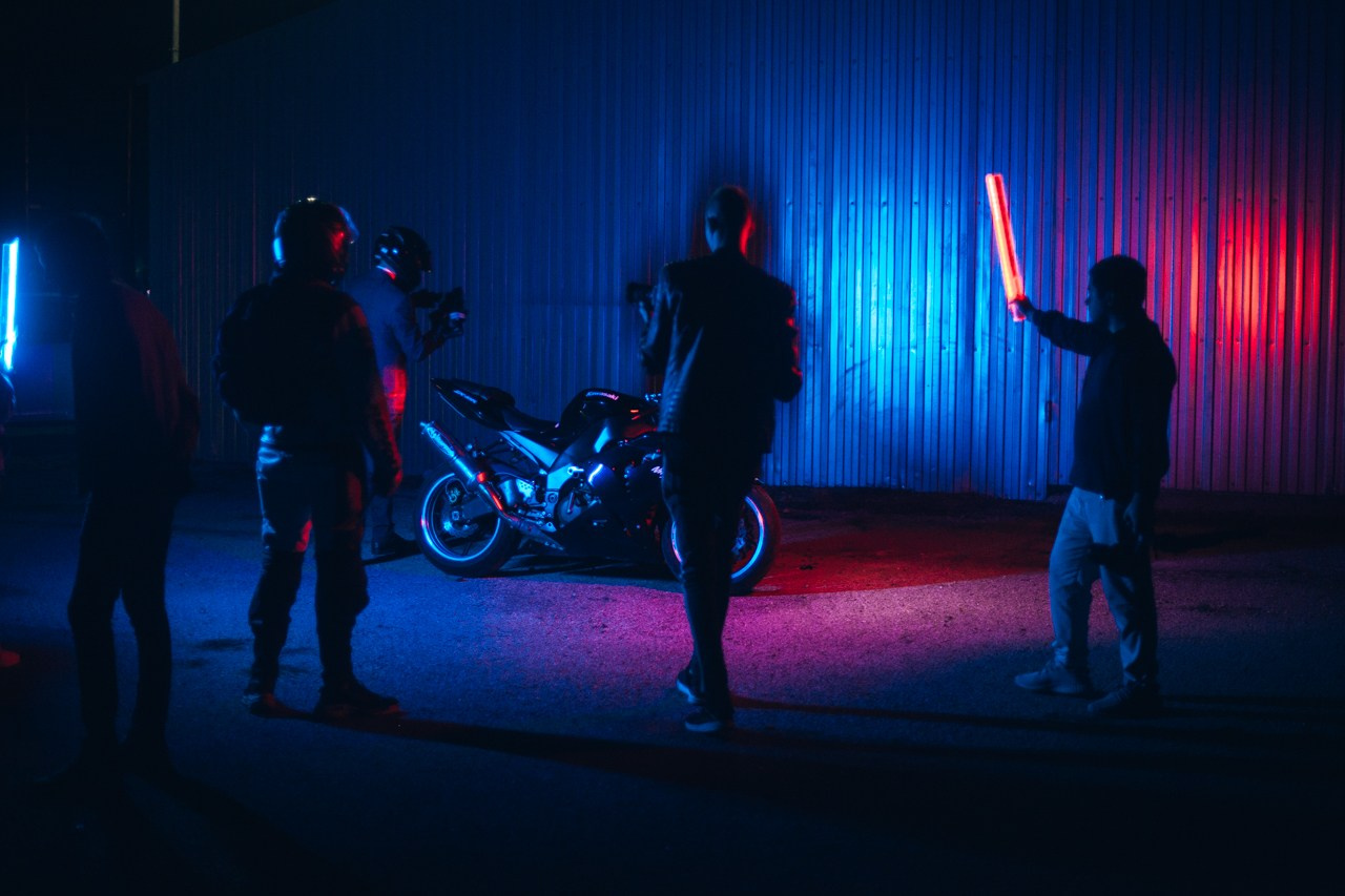 Бэкстейдж съемка рекламы. Фотограф Денис Денисов