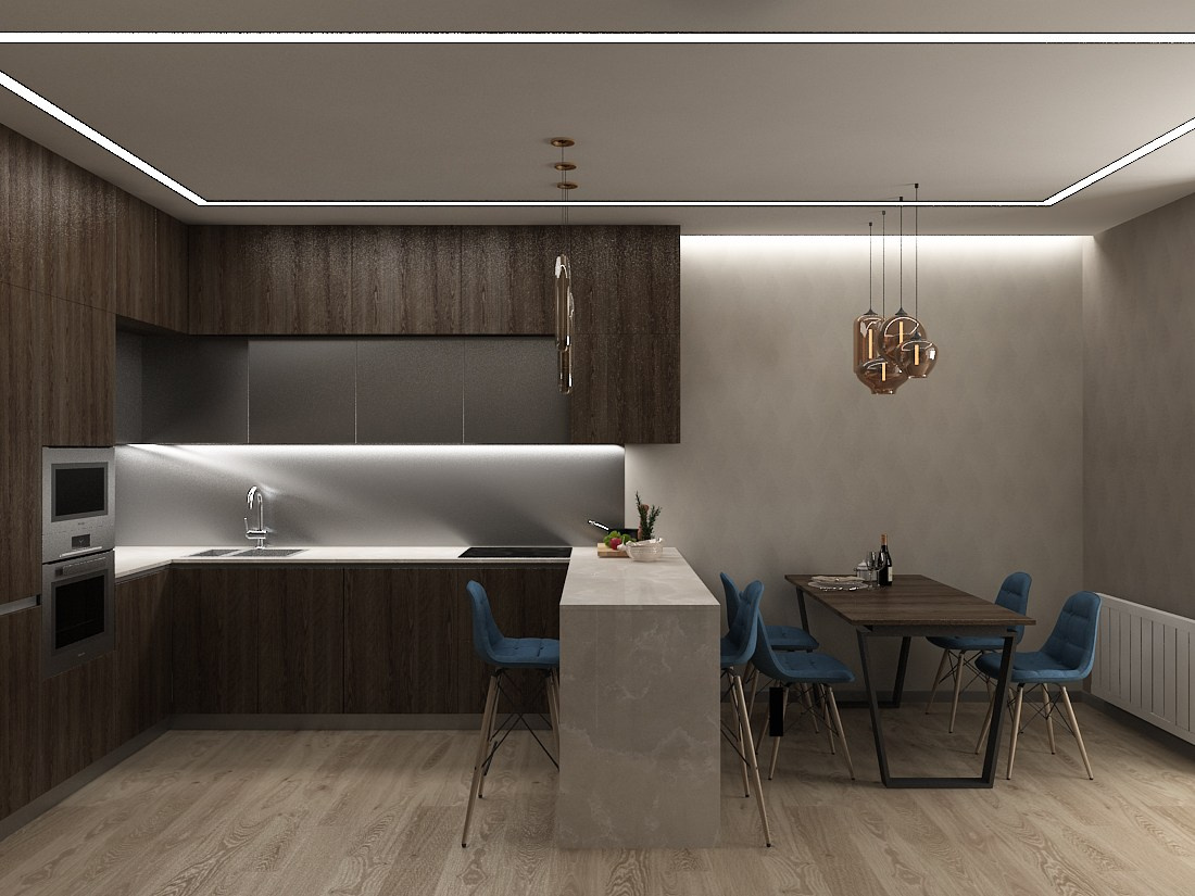 Квартира в ЖК Цивилизация. Дизайнер в Санкт-Петербурге Дмитрий Цыбулько