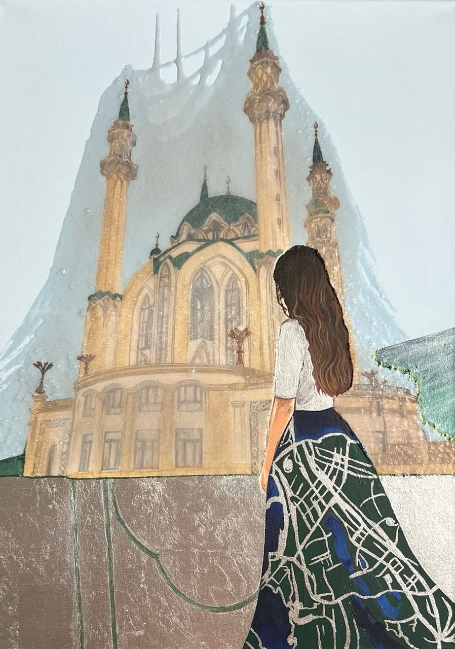 Серия «Волшебница Изумрудного Востока». Картины пейзаж