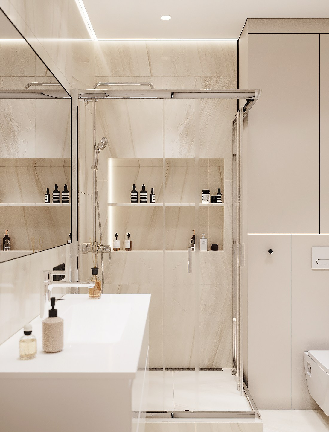 Дизайн-проект однокомнатной квартиры в ЖК Галактика. Дизайнер интерьера квартир и частных домов