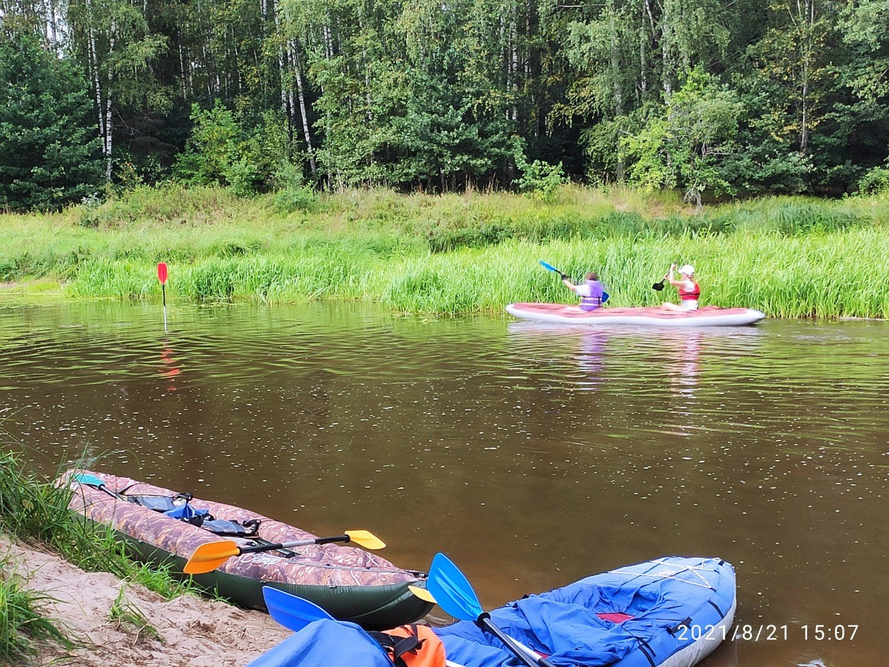 Сплав на байдарках 21.08.21. Галерея Фантим
