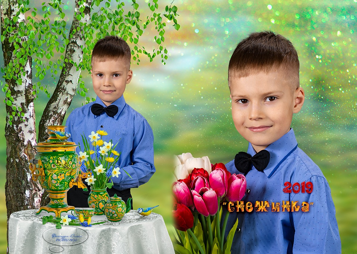 Берёзка 3 разворота. Семейный и детский фотограф в Лабытнанги Антон Власенко