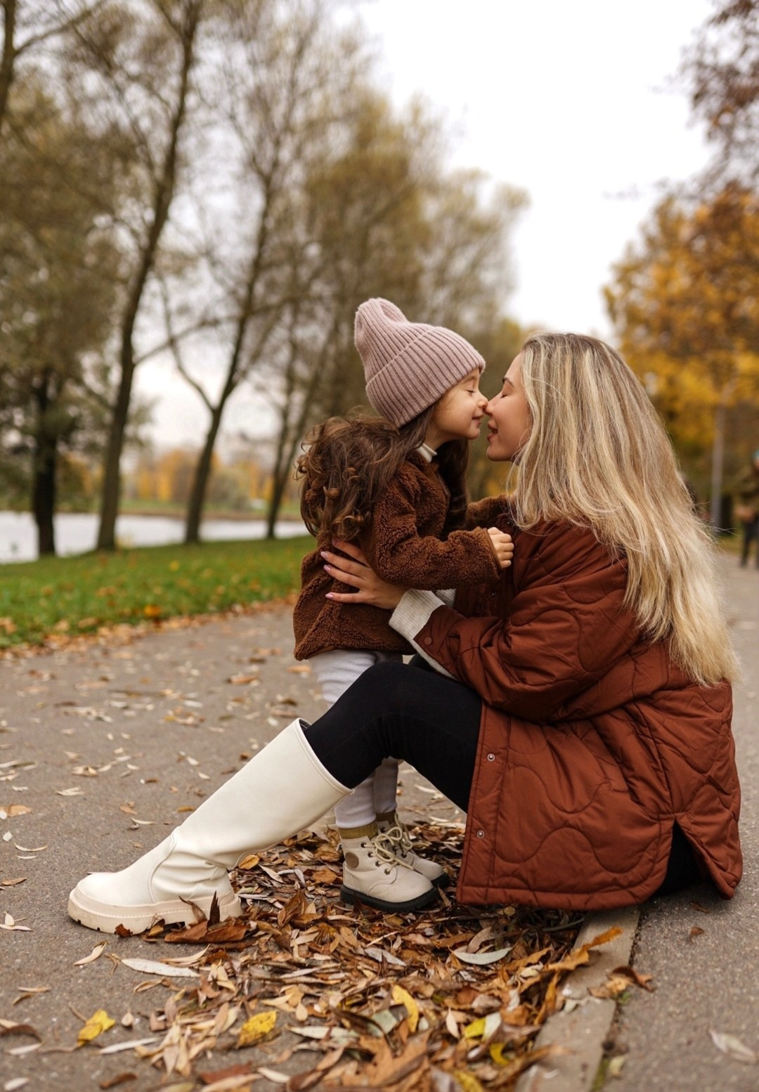 Мама с детьми