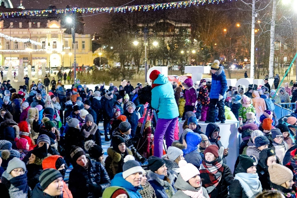 Елка зажигай. Фотограф Томск Скавронский Даниил