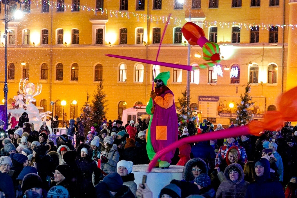 Елка зажигай. Фотограф Томск Скавронский Даниил