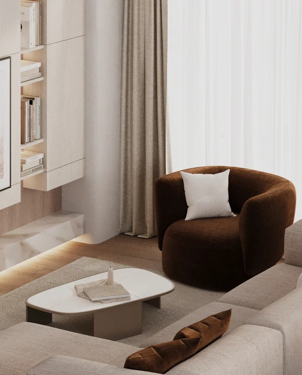 Квартира Нью Йорк. Дизайнер интерьера в Москве Екатерина Шаймердинова