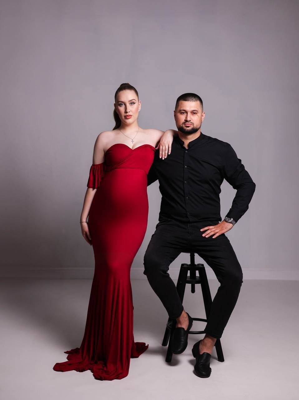 Фотосессия в красном стиле. Фотограф ANNA GEREIHAN