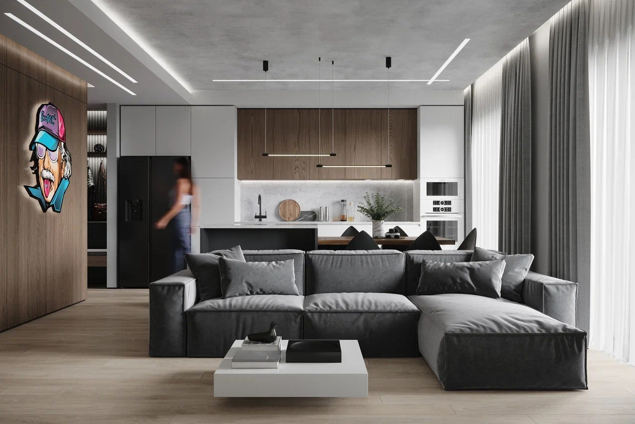 ЖК D1. AUTHŌR INTERIORS