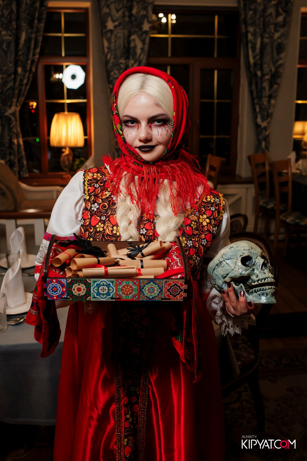 НОЧЬ СТРАХА В РЕСТОРАНЕ МАРЬИНА РОЩА. КИПЯТКОМ АЛМАТЫ! Фотосъемка мероприятий в Алматы