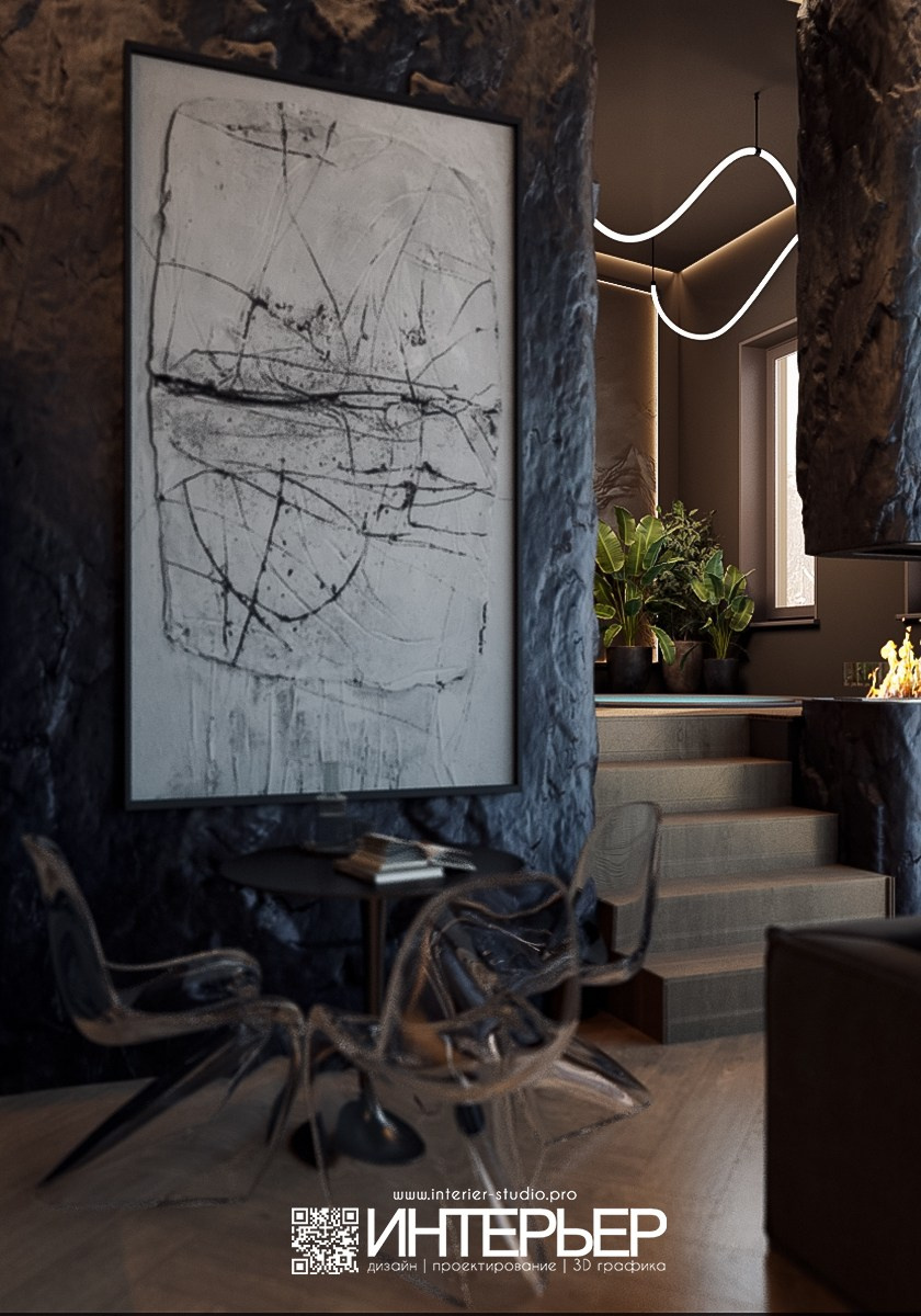 Гостевой дом со спа СТ Солнышко. Дизайн интерьера, 3D визуализация и 3D моделирование. Создание проектов и чертежей. КМВ: Кисловодск, Пятигорск, Ессентуки и удаленно