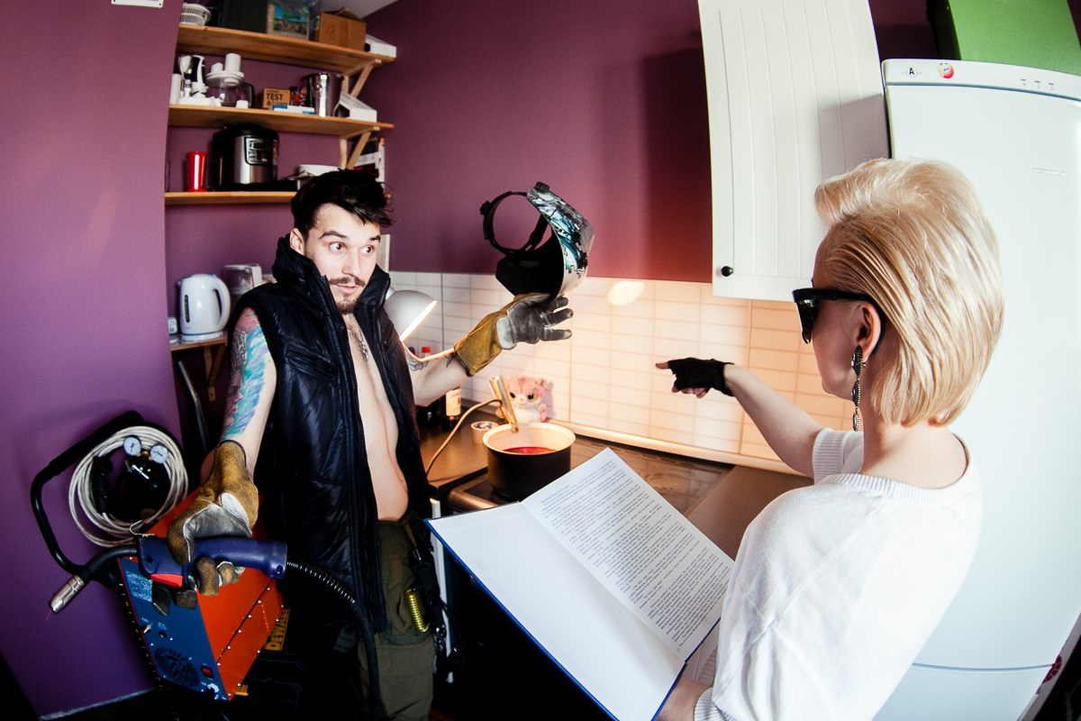 Света и Дима. Или как сварить борщ сварочным аппаратом?. Илья Михачёв Фотограф ПРО людей