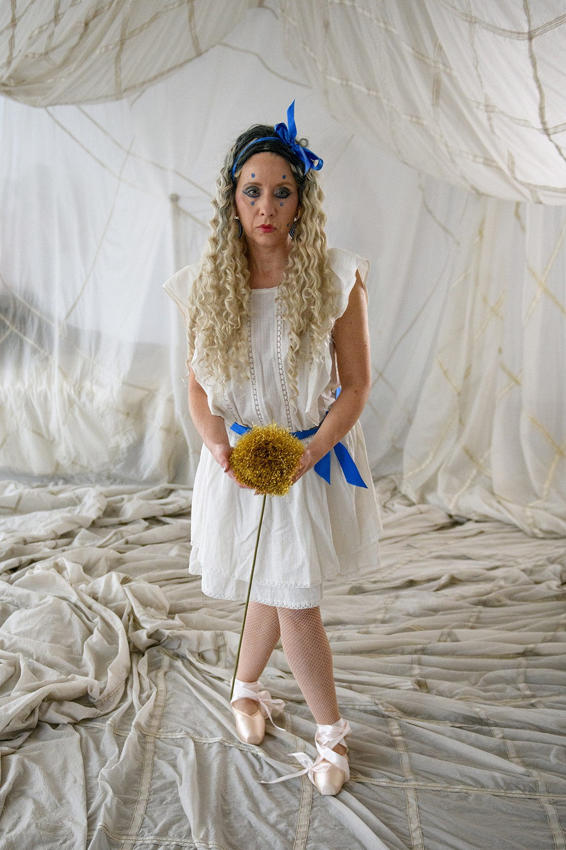 «Грустные клоунессы». Людмила. Организация и проведение фотосъемок в Санкт-Петербурге. Фотограф Смирягин Илья