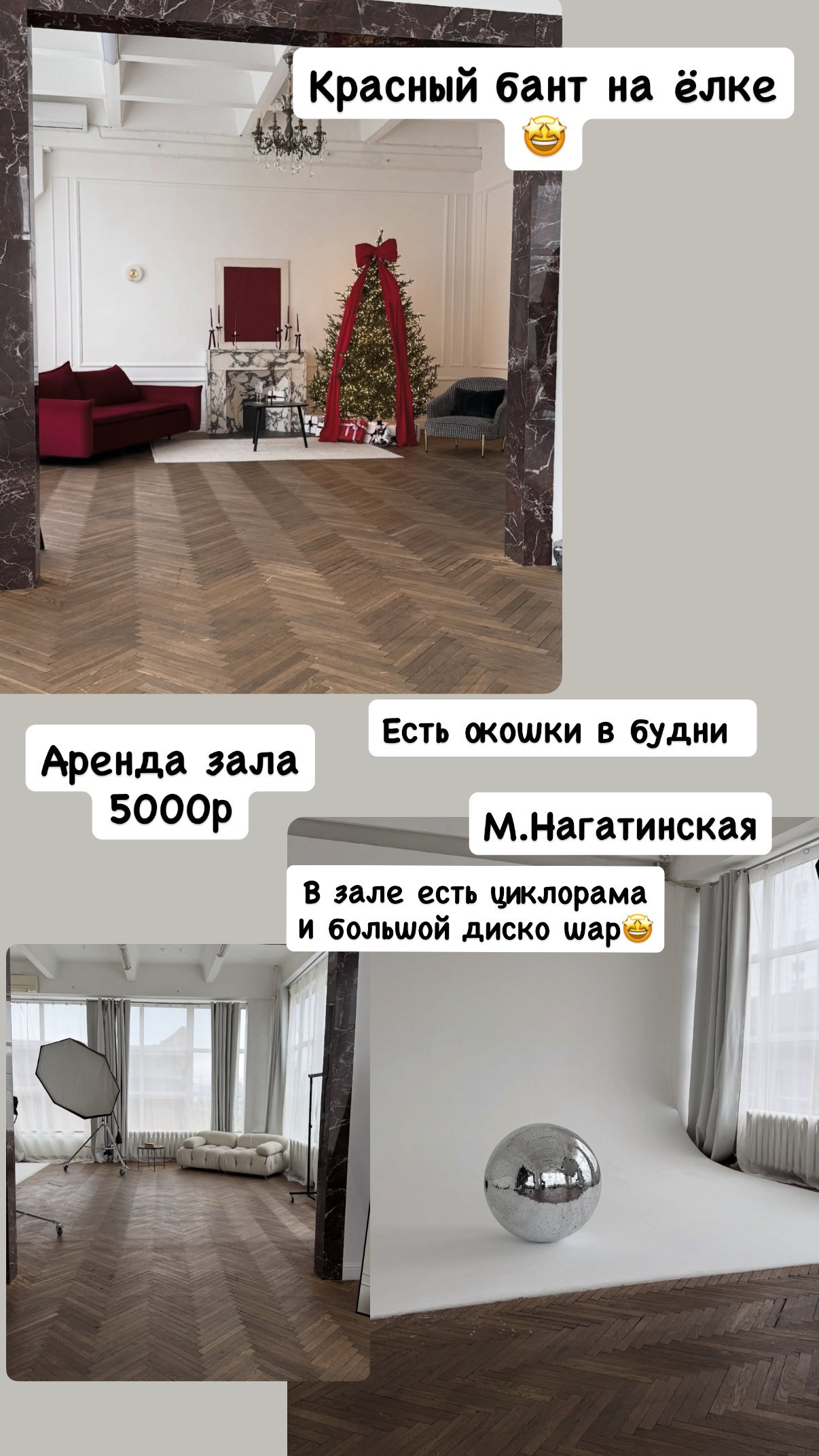 Новогодние залы. Женский и семейный фотограф в Москве- Ольга Самусенко