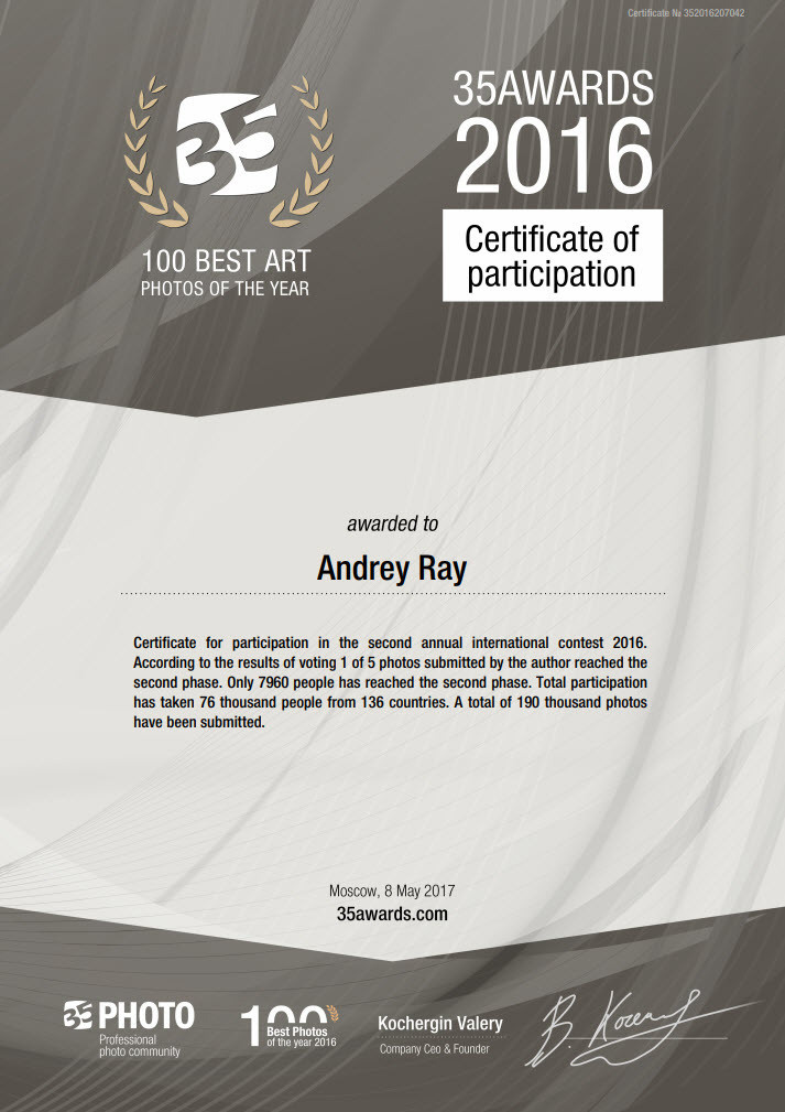 ANDREY RAY: а contemporary artist and spiritual guide of meanings