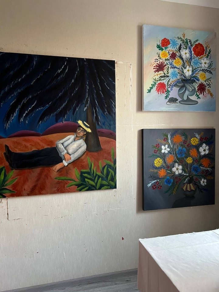 Персональная выставка «Время призраков». Artist Maria Ansh