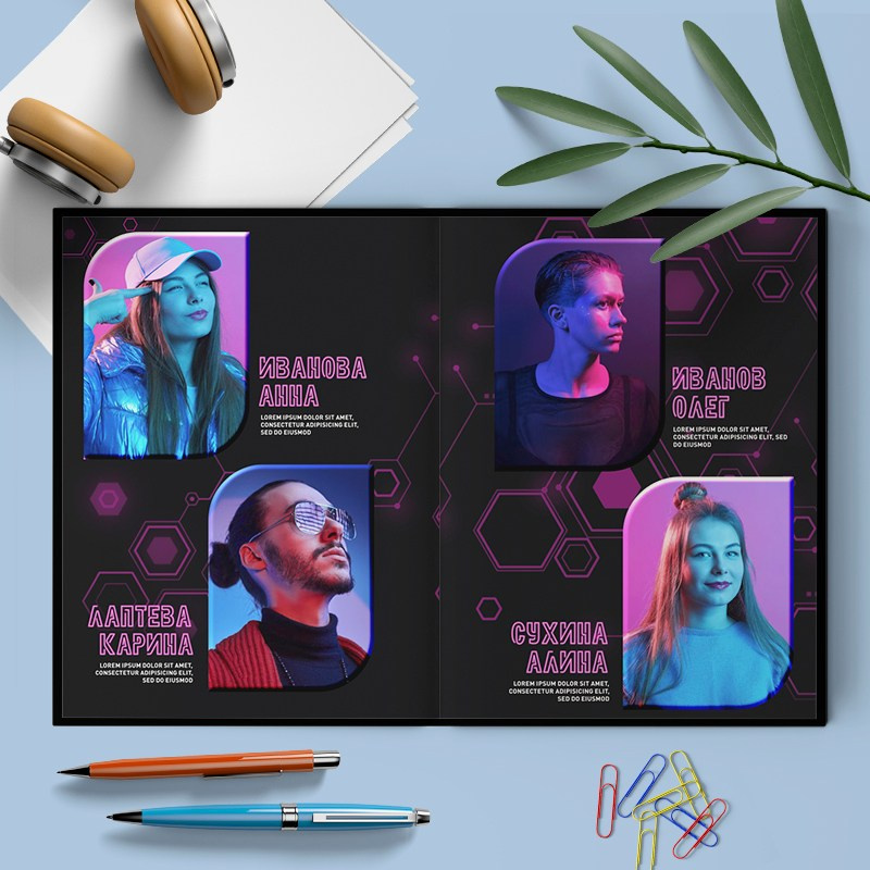 Дизайн № 3 (1). AXIOMA │ Выпускные альбомы в Иркуске. Альбом в подарок! Закажи сейчас!