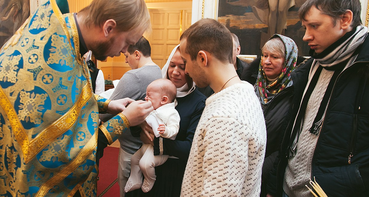 Крещение Владимирская церковь, Лисий Нос. Фотограф на крещение в Санкт Петербурге