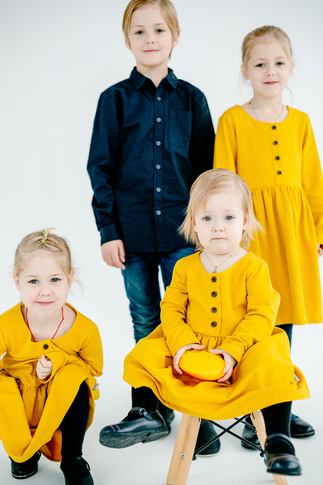 Семейная фотосессия в студии