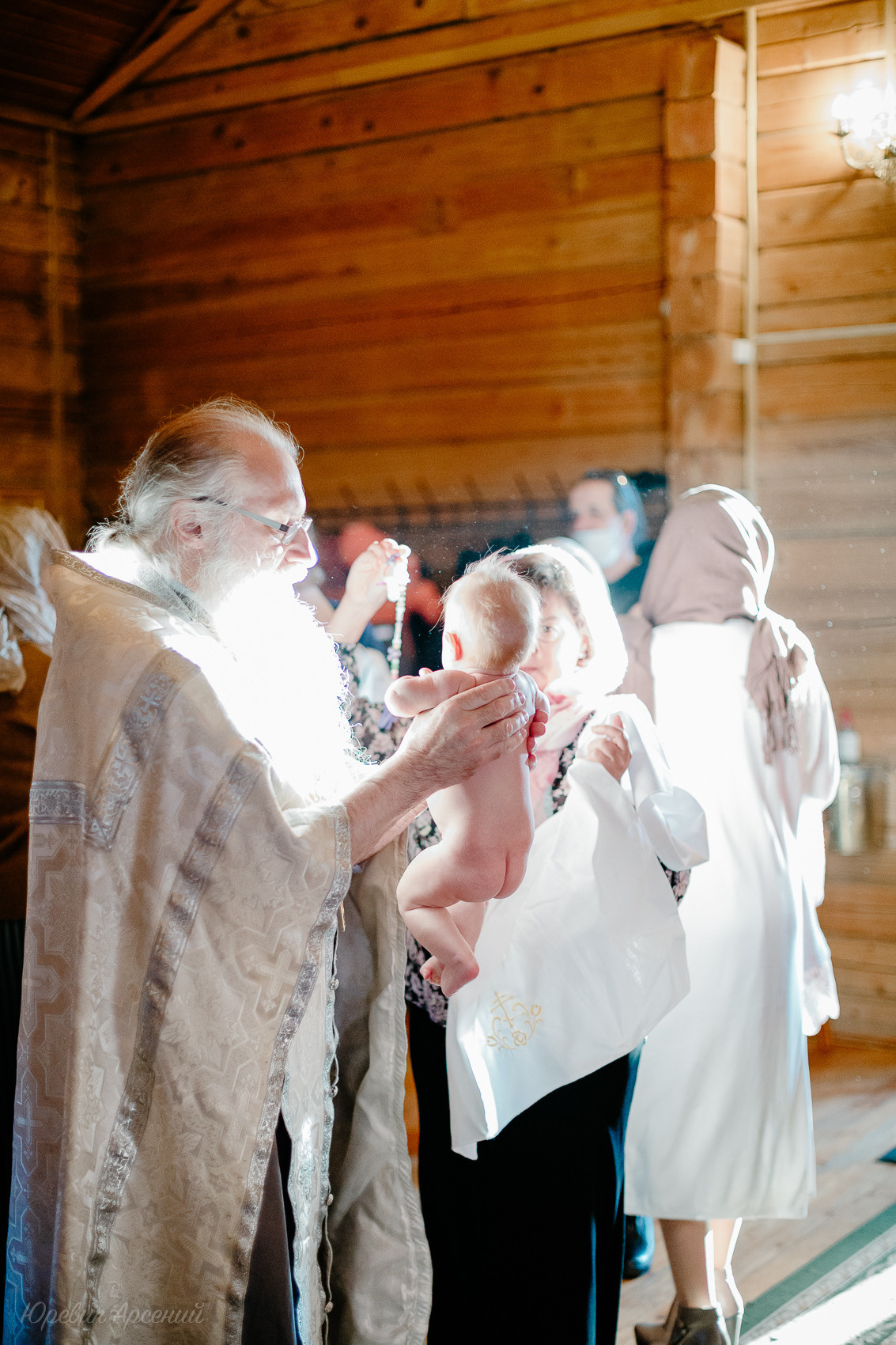 Профессиональная съемка Крещения в Москве