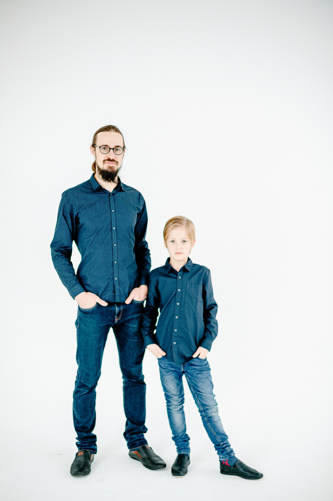 Семейная фотосессия в студии