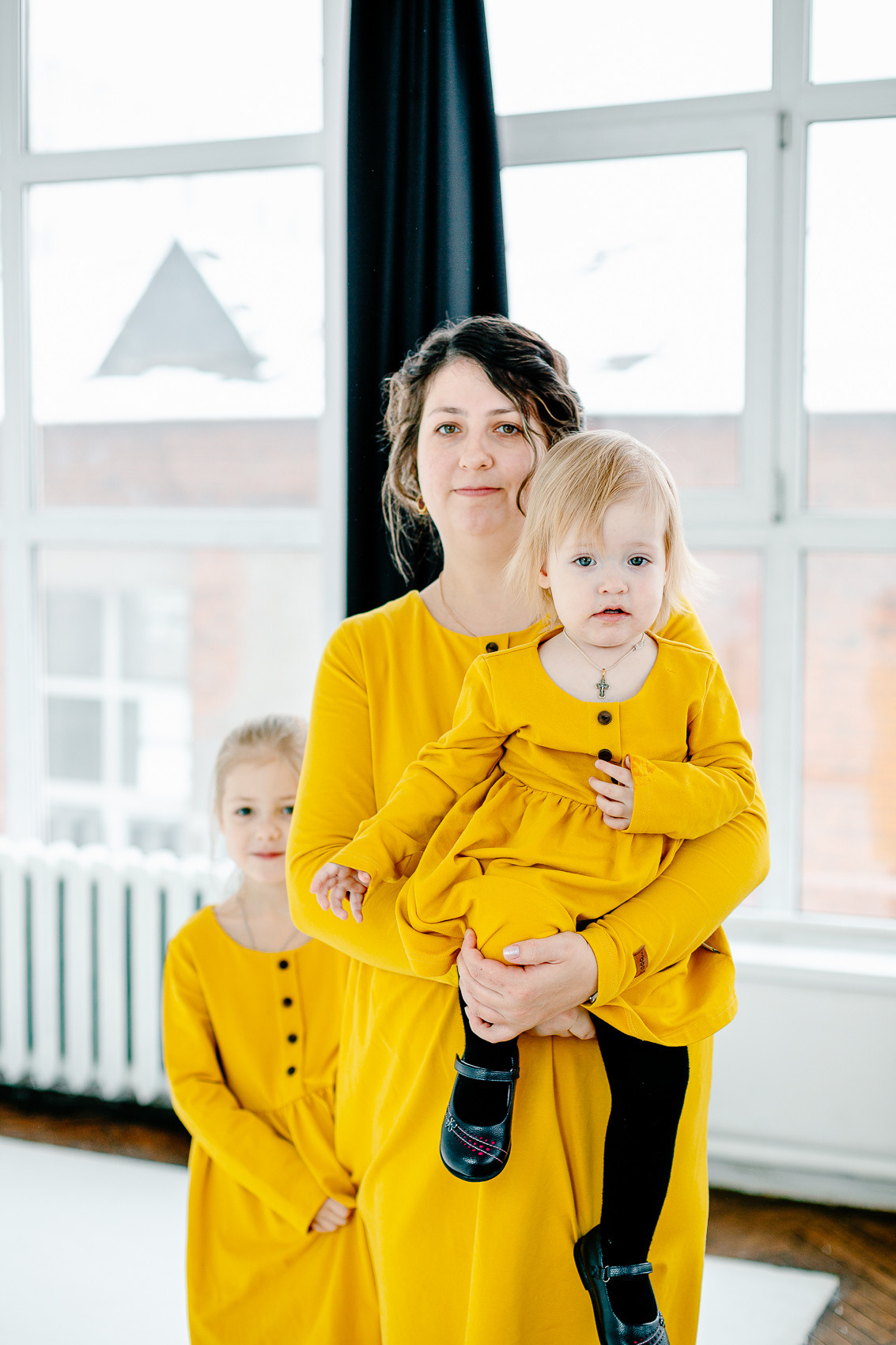 Семейная фотосессия в студии