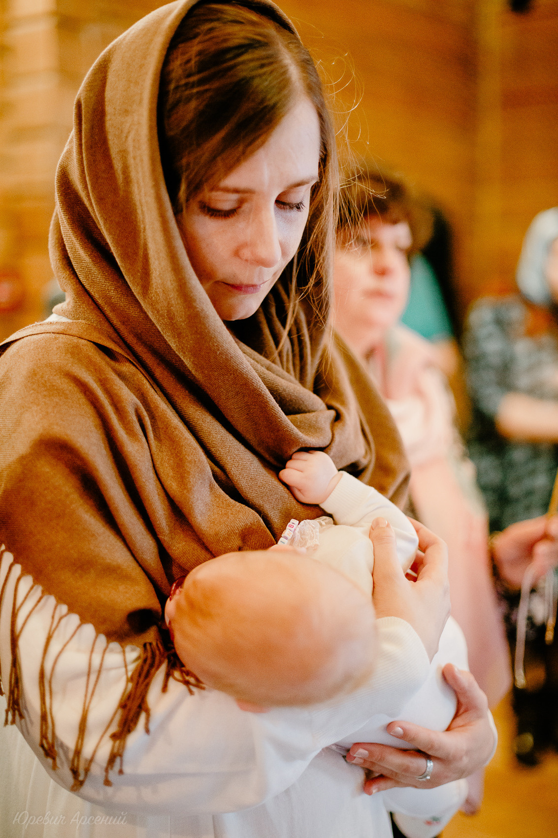 Профессиональная съемка Крещения в Москве