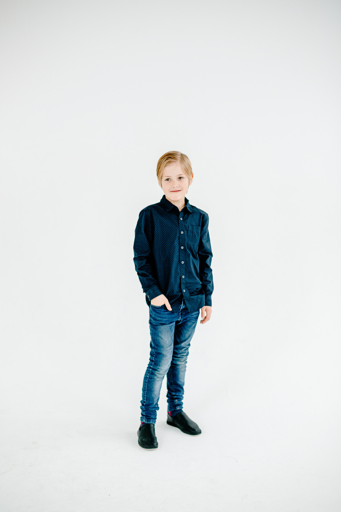 Семейная фотосессия в студии