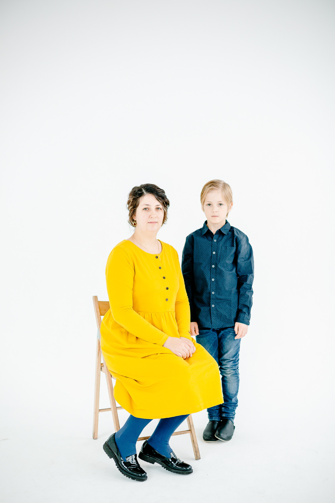 Семейная фотосессия в студии