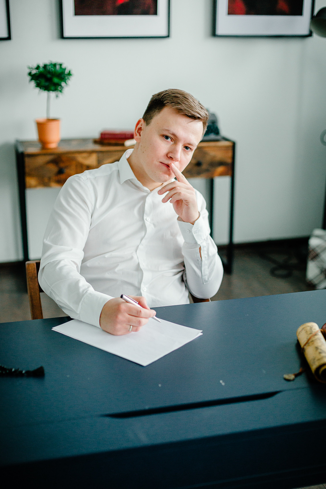 Бизнес съёмка. Деловой портрет