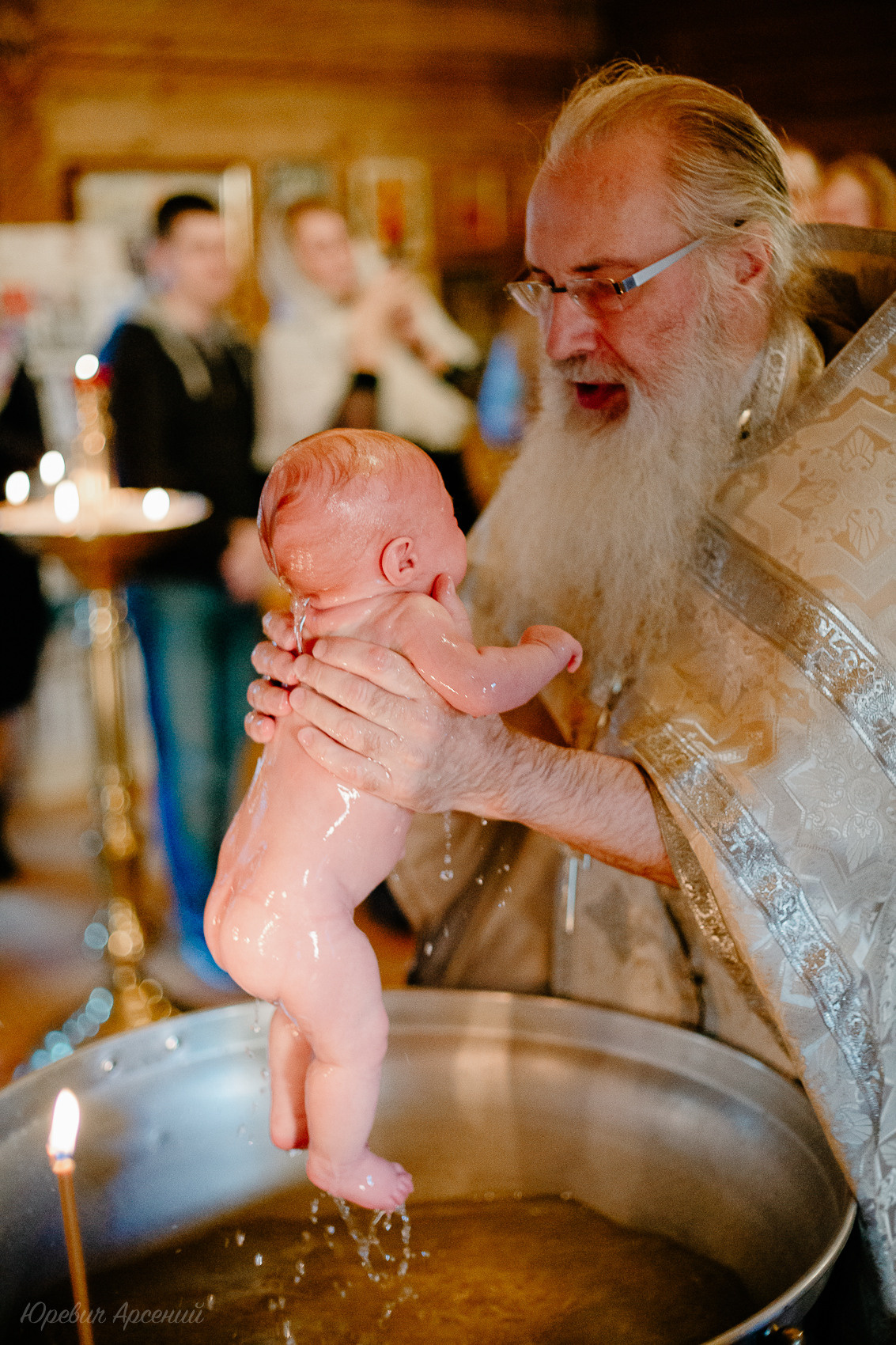 Профессиональная съемка Крещения в Москве