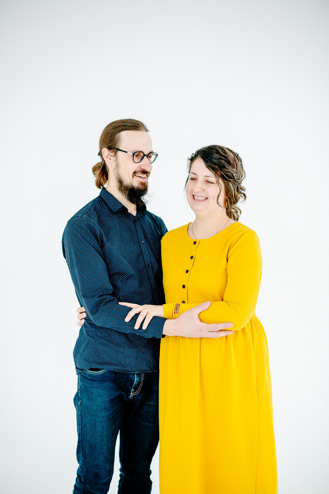 Семейная фотосессия в студии