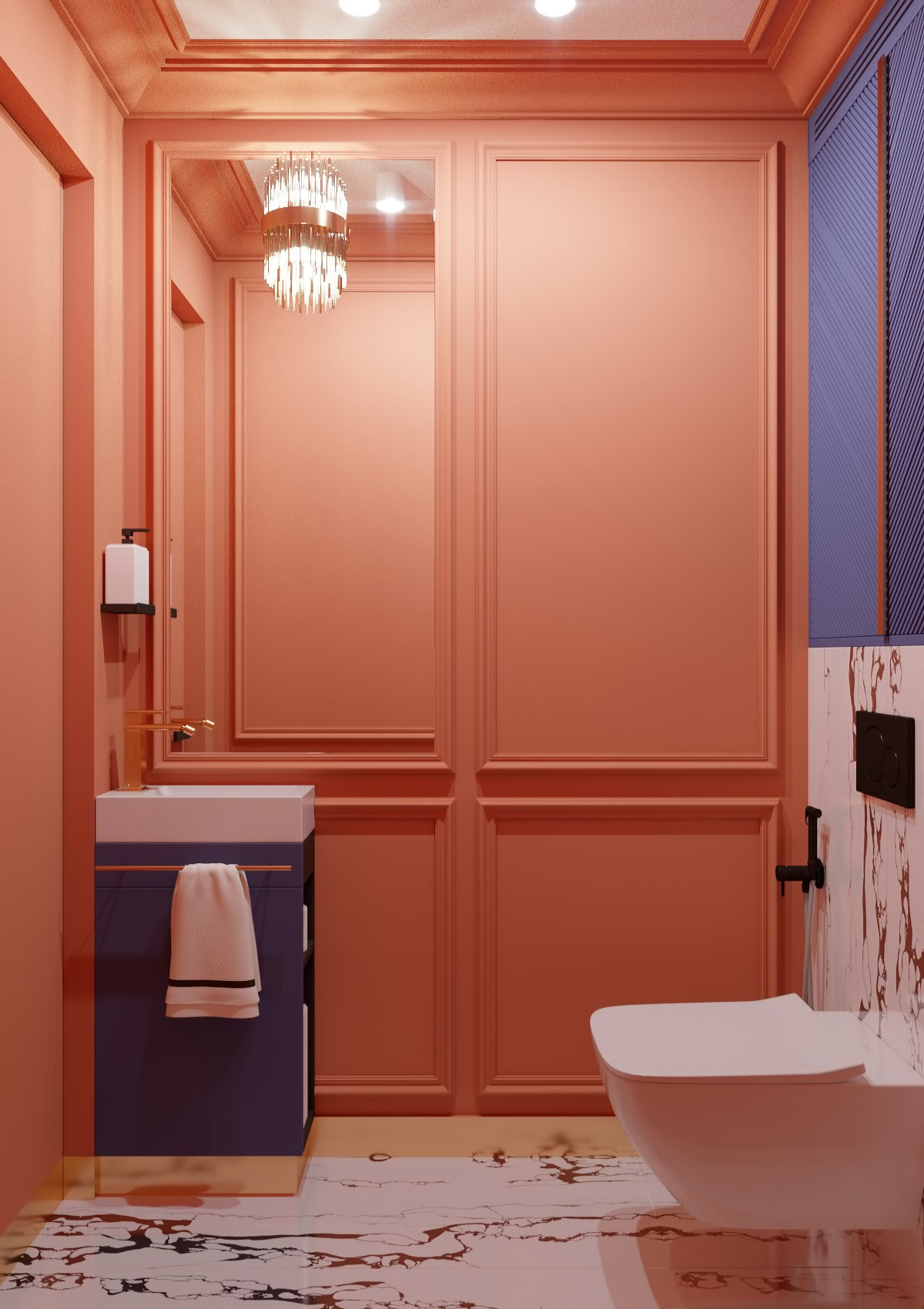 Квартира для девушки. Москва. Дизайнер интерьера Троилова Арина