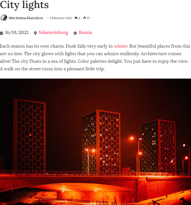 PUBLICATIONS. Фотохудожник Мила Мокина-Хайруллова. Екатеринбург