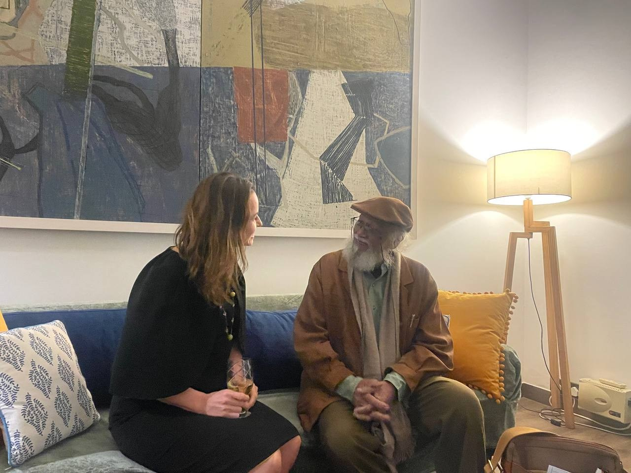 Групповая выставка DARK MATTER, 07-17.12.2024 галерея ONKAF, в Нью-Дели. Лера Круглова