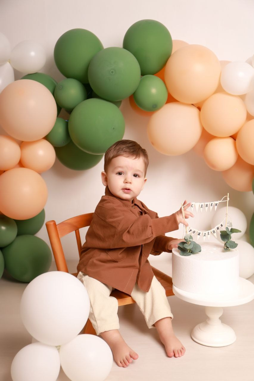 День рождения в студии. Семейный и Детский фотограф в Краснодаре Дарья Насаченко