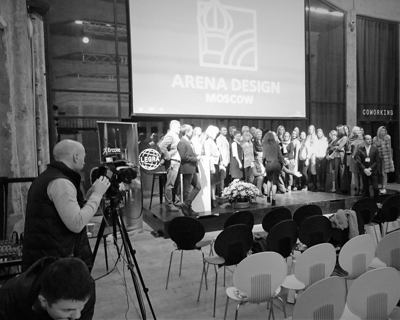 Backstage. Filmmaker Vadim Averin