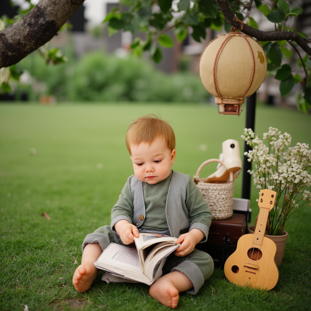 Фотосессия в Сказочном Лесу. Детская Фотостудия ГОДОВАСИКИ в Санкт-Петербурге фотосесия на годик