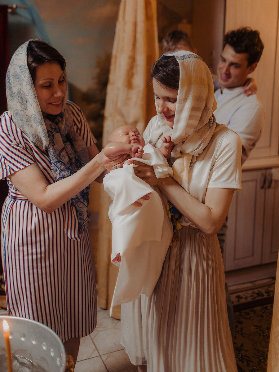 Крестины Андрея. Репортажный фотограф Борис Геер