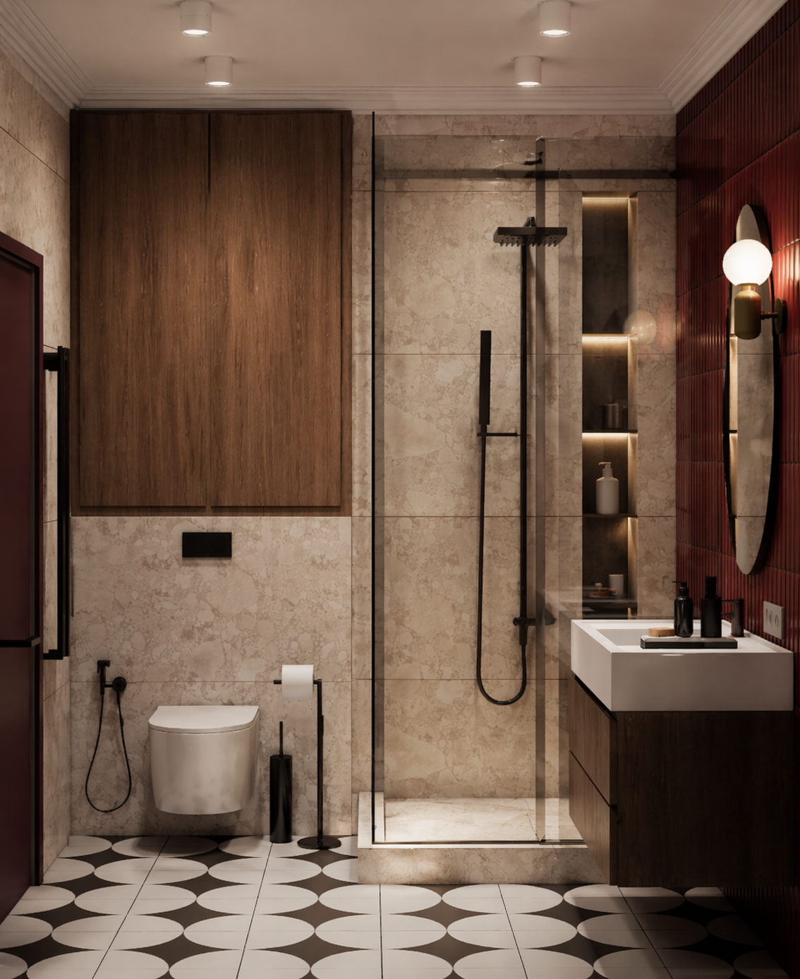 Project mini MIR 41 m². Дизайнер интерьера