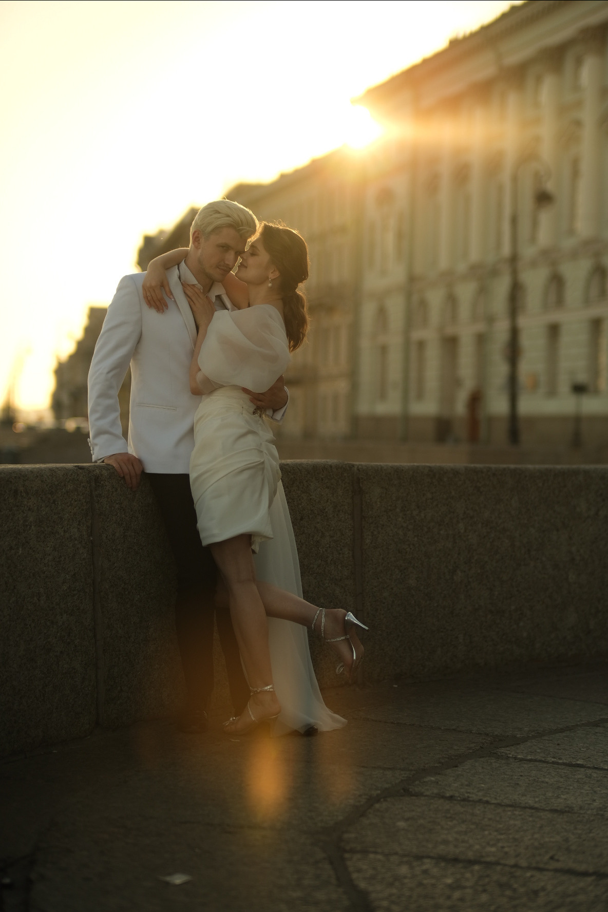 Sunrise in SPb. Сентиментальная свадебная фотография