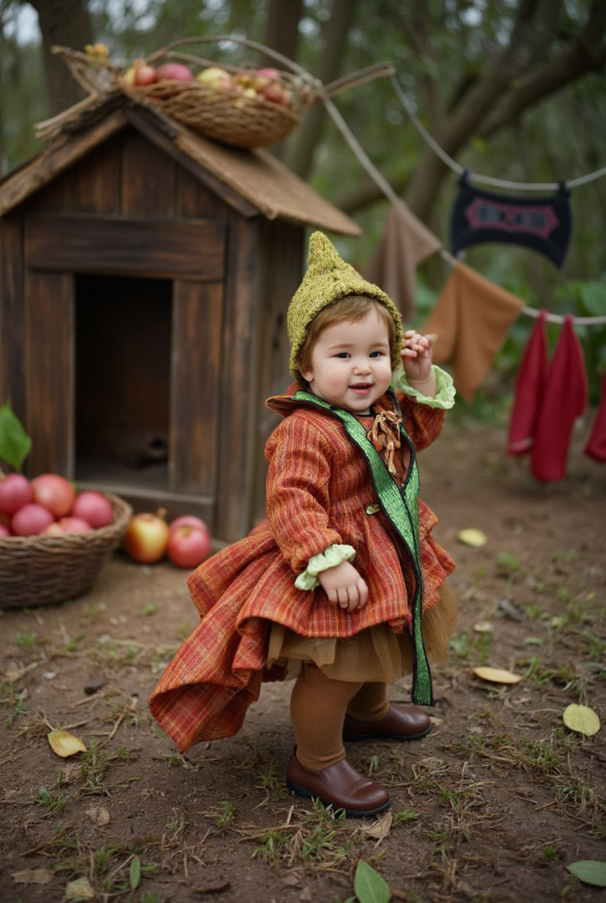 Фотосессия в Сказочном Лесу. Детская Фотостудия ГОДОВАСИКИ в Санкт-Петербурге фотосесия на годик