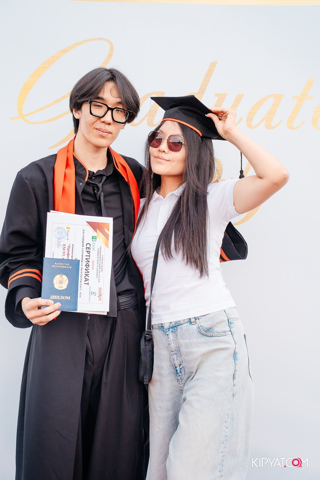 ВРУЧЕНИЕ ДИПЛОМОВ — НАРХОЗ КОЛЛЕДЖ. Part 1. КИПЯТКОМ АЛМАТЫ!