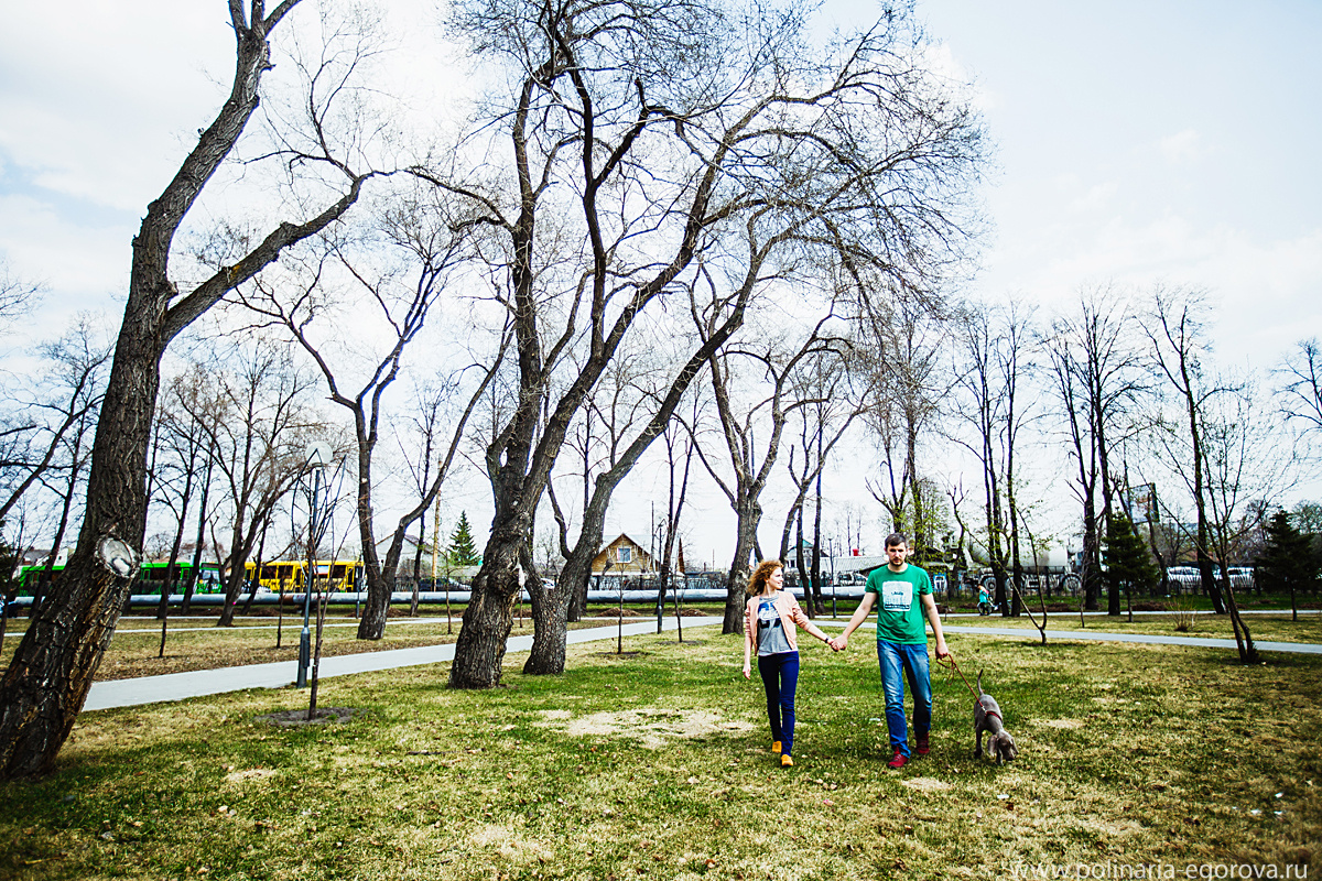Макс, Оля и Тоби. Фотограф Полина Егорова город Тюмень