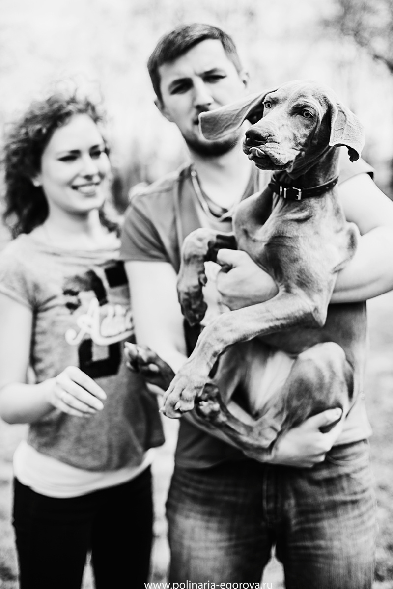 Макс, Оля и Тоби. Фотограф Полина Егорова город Тюмень