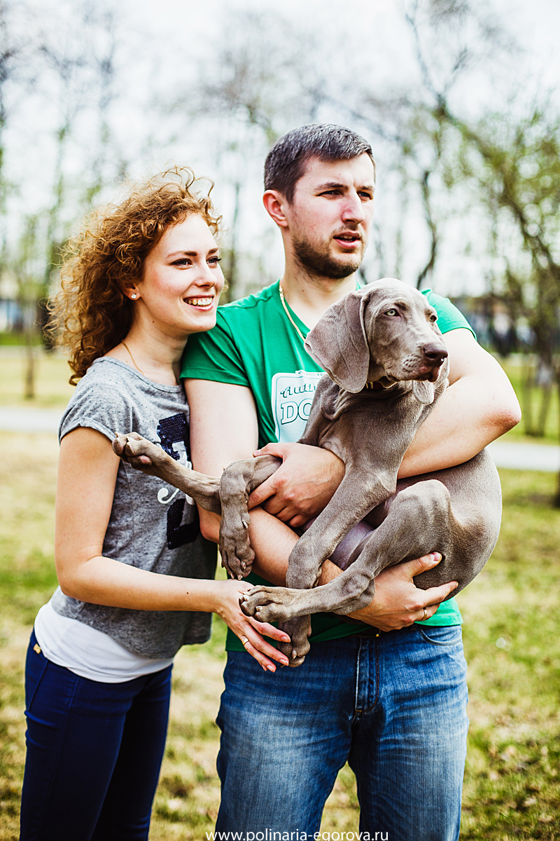 Макс, Оля и Тоби. Фотограф Полина Егорова город Тюмень