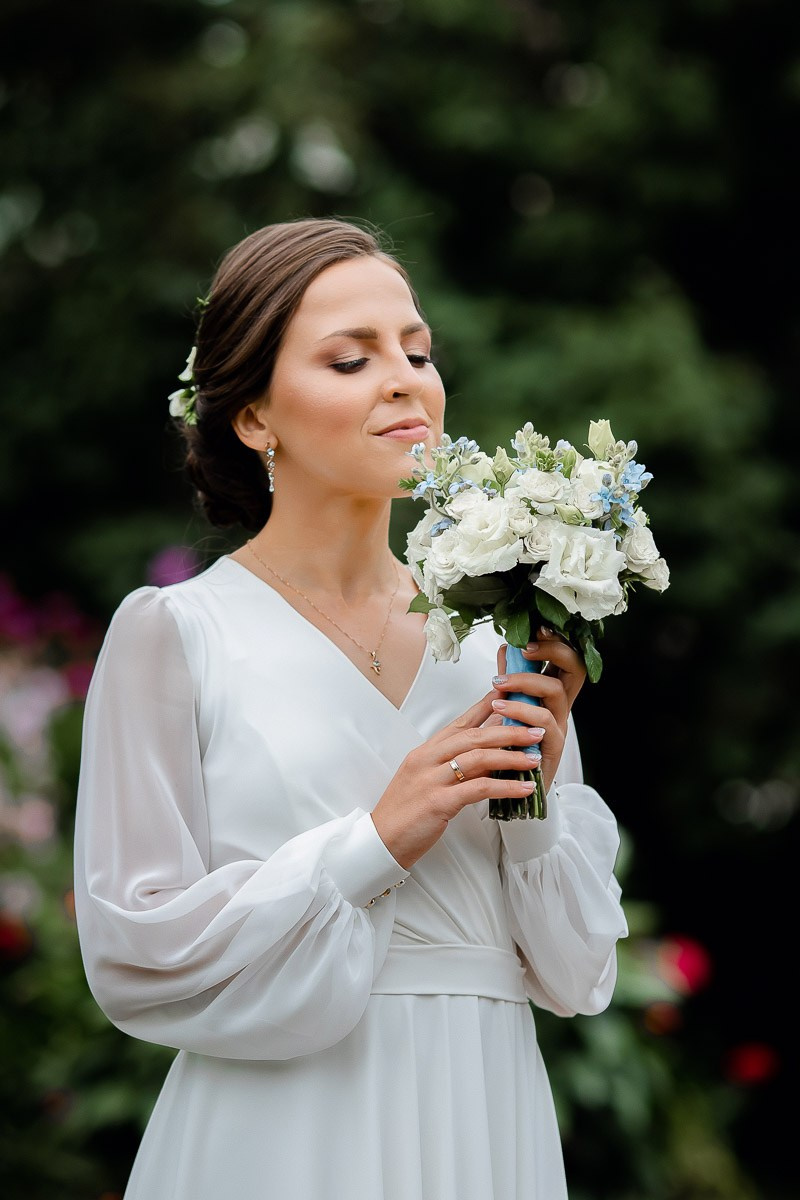 невеста. Екатерининский парк в Пушкине.