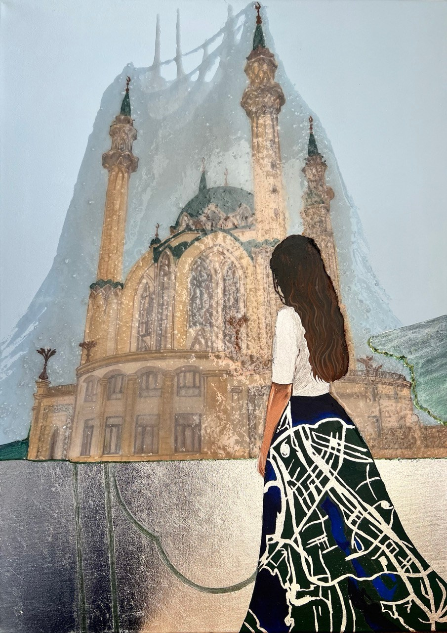 Серия «Волшебница Изумрудного Востока». Картины пейзаж